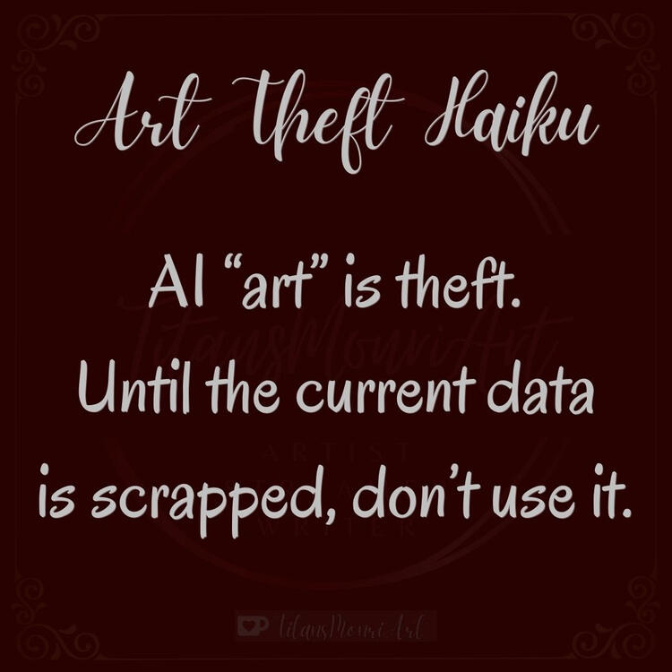 Art Theft Haiku